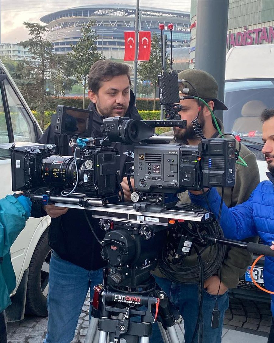 Sinema kamerası · sette